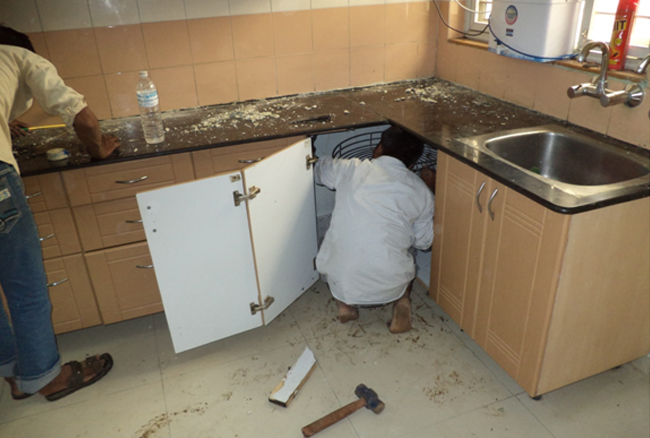 Kitchen reconstruction - Priyanka Enterprises